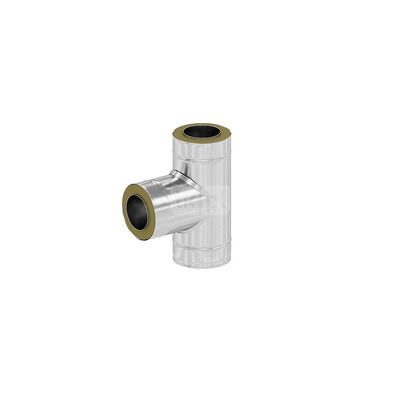 Trójnik izolowany 90' RICOM ENERGY stal nierdzewna 150 x 150 x 150