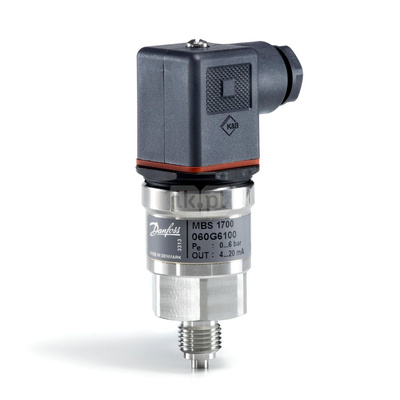 Przetwornik ciśnienia typ. G, MBS 1700, 0.00 bar - 6.00 bar, 0.00 psi - 87.00 psi