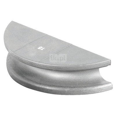 Segment gnący fi 18, 15U, 3/4'', R72, A