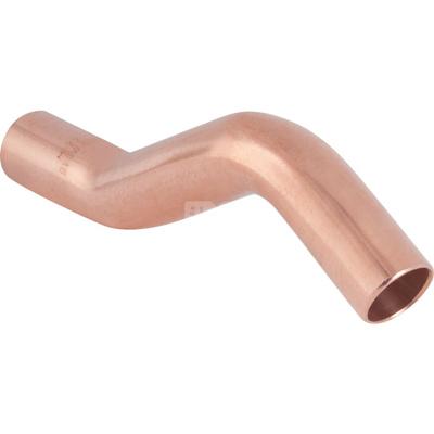 Odsadzka GEBERIT Mapress Kupfer, miedź, 18 mm, DN 15 x 18 mm x DN 15 (końcówka wsuwana x końcówka wsuwana)