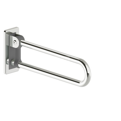 Poręcz ścienna Koło Lehnen Concept Pro, uchylna, L70cm, stal nierdzewna gładka