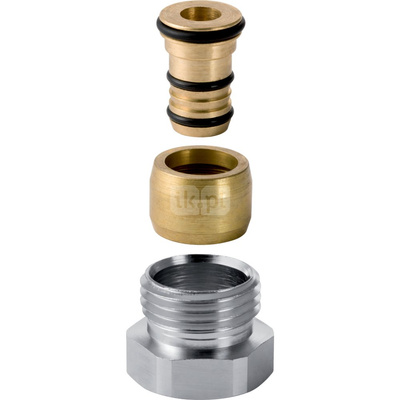 Złączka Geberit MeplaTherm do zaworów d16x1/2", typ Danfoss