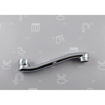 WYLOT KOMPLETNY DO BAT. UMYWALKOWEJ ŚCIENNEJ BARYT, L=150 MM