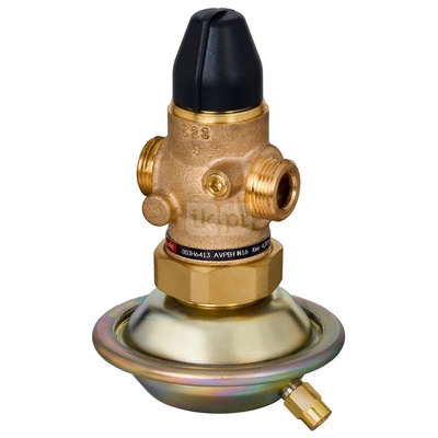 Regulator różnicy ciśnień z ograniczeniem przepływu AVPB-F PN16 15/25 03 gw. pow.