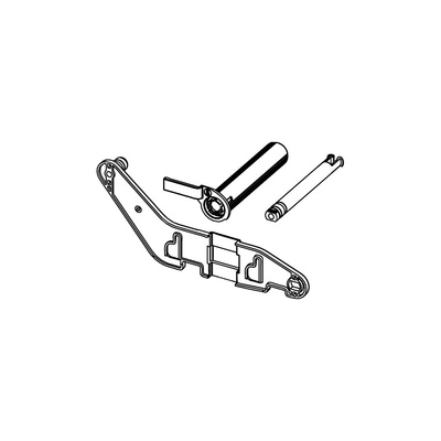 Sworznie prowadzące do płytki maskującej z koszem na kostki czyszczące II (TECEsquare II metal TECEsquare II szkło i TECEsolid)