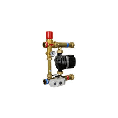 Mieszaczowa grupa pompowa do 15KW, możliwy montaż prawo i lewnostronnie, rozstaw 210(212)mm 1" ISOTHERM 45-60 Alpha2L