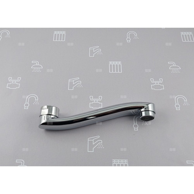 WYLOT KOMPLETNY DO BAT. UMYWALKOWEJ ŚCIENNEJ KRZEM, L=150 MM Z NAPOWIETRZACZEM