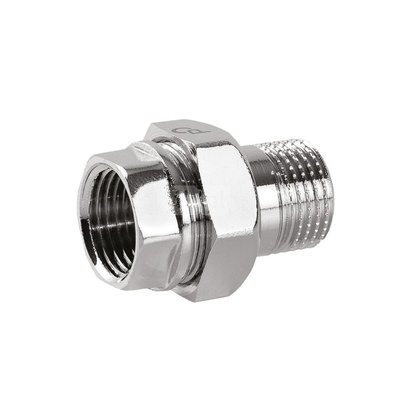 Śrubunek kątowy o-ring PERFEXIM 1048CH, mosiądz (chrom), 3/4'' (GW x GZ), PN16 bar