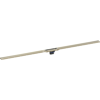 Odpływ liniowy Geberit CleanLine80: L=30–130cm, Rama: szampańska / polerowana, powlekana, Powierzchnia: szampańska / szczotkowana, powlekana