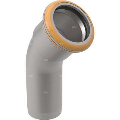 Kolano Geberit Mapress Therm z końcówką wsuwaną d76.1