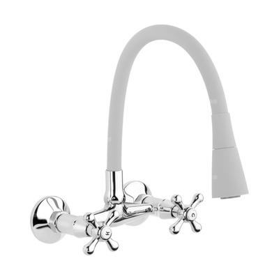 Bateria zlewozmywakowa Roma szara