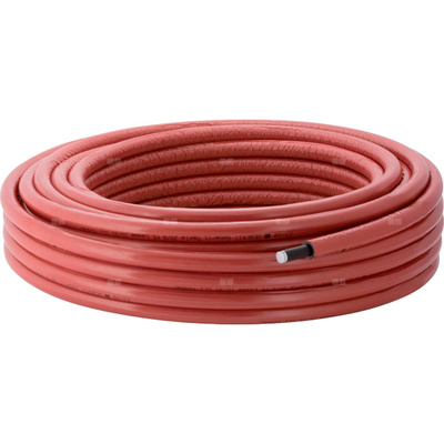 Rura ML Geberit Mepla, okrągła izolowana, czerwona, w zwojach d20 L50m 6mm