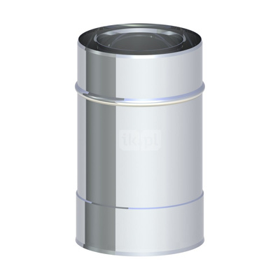 Rura JEREMIAS 360-TWIN04 z uszczelką 80/125 mm, długość 250 mm