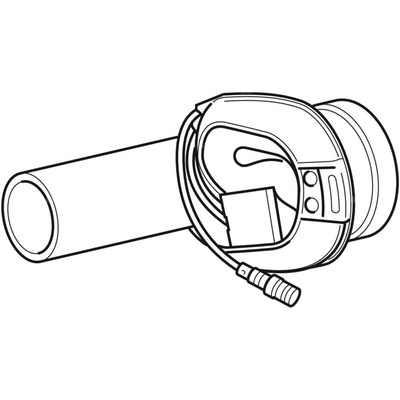 Syfon ślimakowy Geberit do systemu spłukiwania pisuarów, odpływ 50 mm