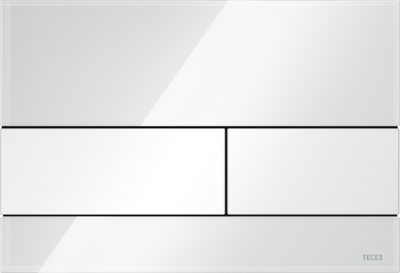 Przycisk spłukujący do WC TECESQUARE biały 9240800