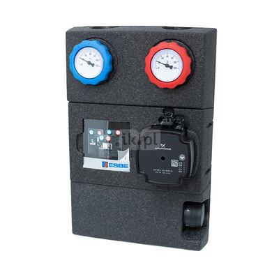 GFA212, grupa pompowa z termostatycznym zaworem mieszającym, DN32, pompa Grundfos UPM3 AUTO 25-70