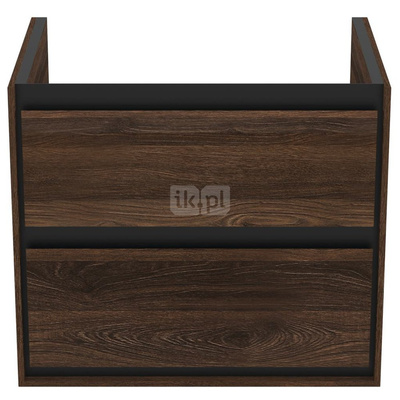 C.AIR SZAFKA 60X44 SLKBLK&WOOD 2 DRWR