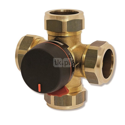 Zawór obrotowy czterodrogowy ESBE VRB143 20-4,0 CPF 22 MM, DN 20