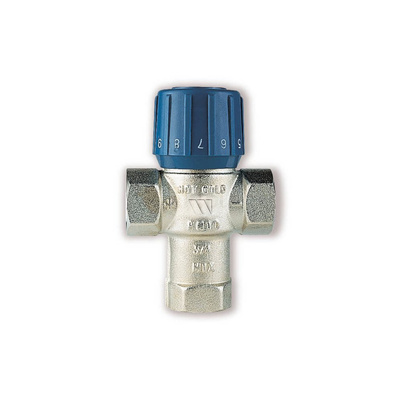 Zawór mieszający ogrz podłlogowe AQUAMIX 25-50C 3/4 A 63C - termostat. zawór mieszajacy, zakres regulacji 25-50 st.C, 3/4"