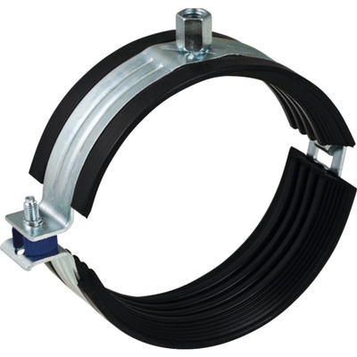 Uchwyt rurowy Geberit z izolacją d75, z mufą gwintowaną M8 / M10