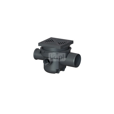 Wpust piwniczny Der Universale z rusztem 200x200 z tworzywa