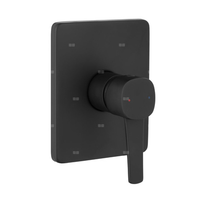 Bateria podtynkowa 1-funkcyjna Glamour czarna