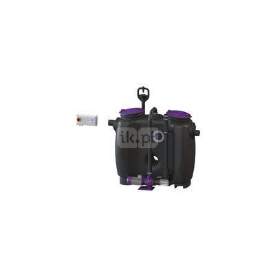 Separator tłuszczu EasyClean free | Auto Mix | NS 3 | Z wziernikiem i króćcem do napełniania | Z SonicControl