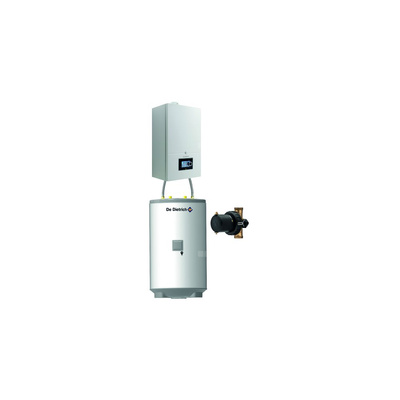 Pakiet - Kocioł gazowy jednofunkcyjny DE DIETRICH Virtuens Smart 32 kondensacyjny wiszący 3.7 - 34.9 kW + Zasobnik c.w.uAQUAvie150 + Filtr magnetyczny XS90 A