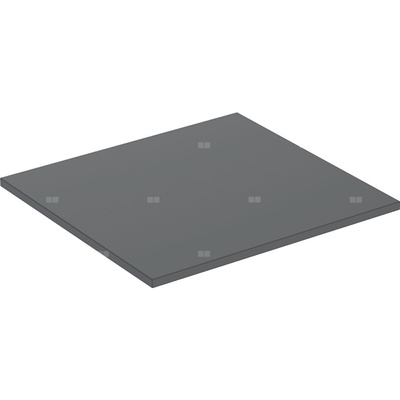 Półka Geberit iCon do elementu bocznego: B=24.6cm, Lava / Lakierowany matowy, T=20.2cm