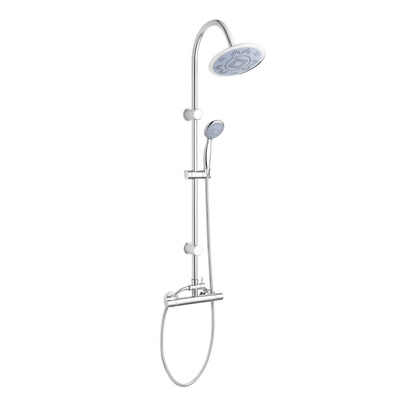 Deszczownia Gracja z baterią termostatyczną chrom