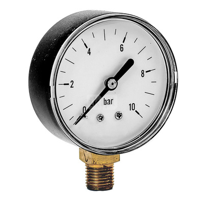 Manometr radialny 63mm 0-10 bar g 1/4'' MN-RF63.0-10B