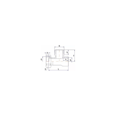 Śrubunek UNIPAK, 1'' x 1/2'' (GW x GZ)