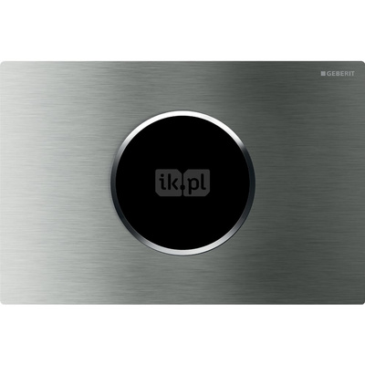 Elektroniczny zestaw uruchamiający WC Geberit, IR, Sigma10, 12cm, stal nierdz.