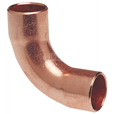 Łuk 90' IBP 9607 D, miedź, 5/16'' x 5/16'' (ML)