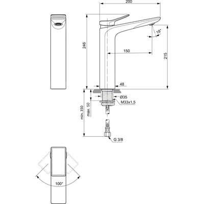 CONCA BATERIA UMYWALKOWA WYS. 5L NO PUW BR NICK