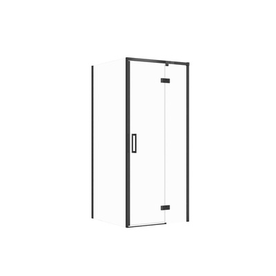 SET B854 KABINA LARGA ZAWIAS PRAWA CZARNA 90X90X195 SZK TRANS WIR