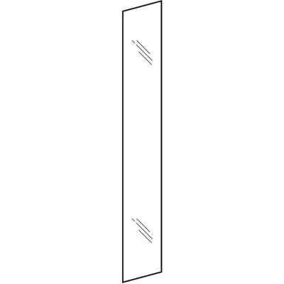 Pasy lustrzane Keramag do szafki z lustrem: B=60cm