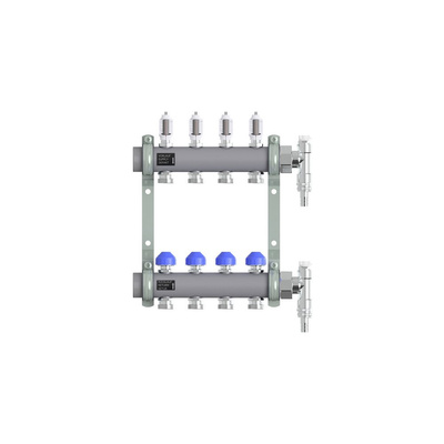 Rozdzielacz z przepływomierzami do instalacji grzewczych przemysłowych HK6