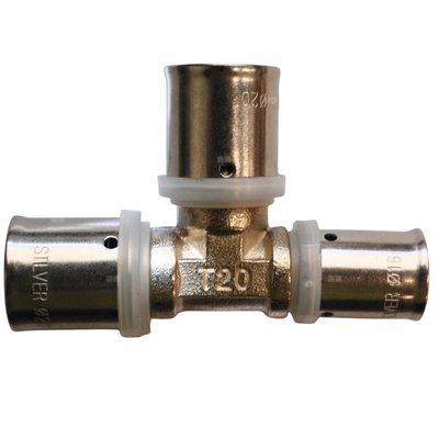 TRÓJNIK RED.20X16X16 SILVER