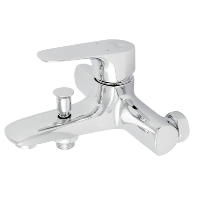 85503 Bateria RENO wannowa naścienna chrom bez akces. głowica 35