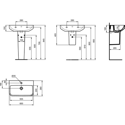 IS I.LIFE S Półpostument BXD