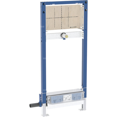 Stelaż podtynkowy Geberit Duofix do prysznica, 130 cm, z odpływem ściennym, bateria ścienna podtynkowa,do wysokości jastrychu przy wpuście 65–90 mm