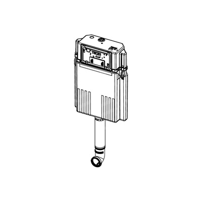 TECEprofil - Spłuczka podtynkowa Base 320, kompletna