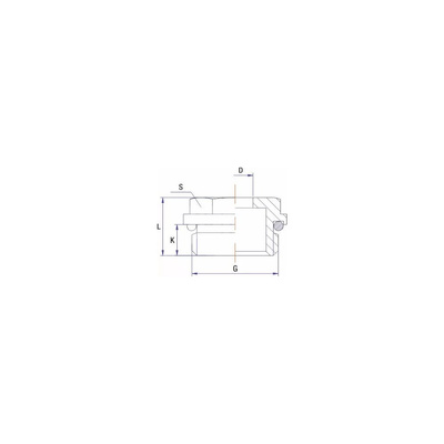 Korek UNIPAK mosiądz GZ 3/4''