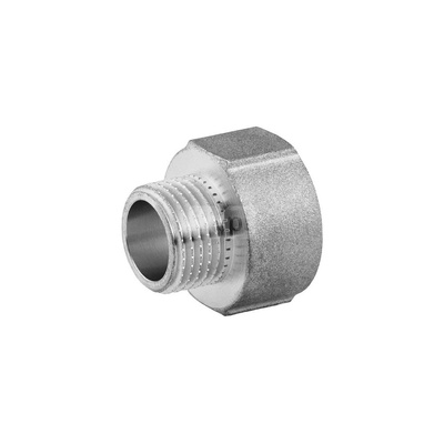 Redukcja mufowo-nyplowa wzmocniona PERFEXIM PHA-308, mosiądz, 1/2 x 3/8 (GW x GZ), PN16 bar