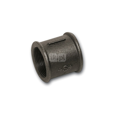 Mufa SANHA 272#, żeliwo (czarny), 1 1/4'' (GW)