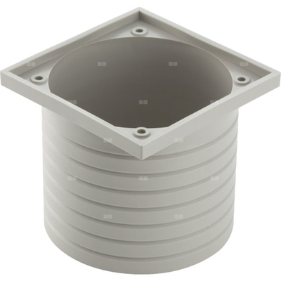 Kanał wlotowy Geberit z PP, z możliwością skrócenia: Szary granit