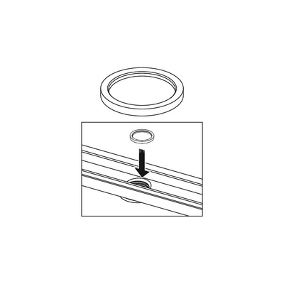 TECEdrainline - Uszczelka górna