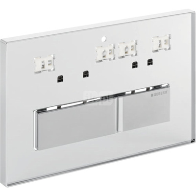 Przycisk uruchamiający Geberit Sigma50, przedni, uniwersalny, prostokątny