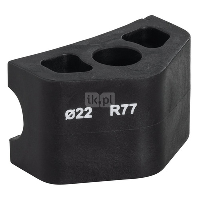 Element ślizgowy fi 22 R77